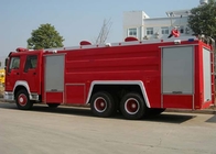 Ruote del camion 20CBM 10 di estinzione di incendio di SINOTRUK HOWO, camion dei vigili del fuoco di salvataggio