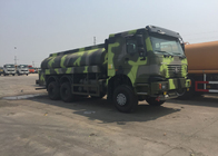 Camion cisterna di olio combustibile militare 16 - 25 capacità elevata dell'euro 2 336 HP di LHD 6X6 di CBM