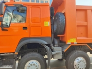 400 HP Orange HOWO Tipper Truck RHD 6×4 10 Ruote Alta potenza