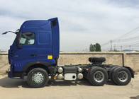 Camion diesel del trattore di rimorchio, rimorchio di trattore dei semi per l'aeroporto dei bagagli del carico