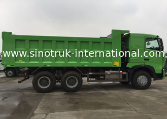 Electronic Key Tipper Dump Truck SINOTRUK HOWO Euro 2 Standard WD615.47 371 HP Engine