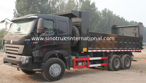 L'autocarro con cassone ribaltabile del ribaltatore SINOTRUK HOWO A7 371HP 10 spinge 25tons ZZ3257N3647N1