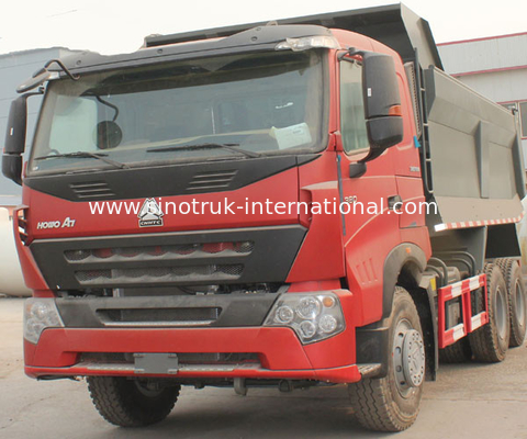 L'autocarro con cassone ribaltabile del ribaltatore SINOTRUK HOWO A7 371HP 10 spinge 25tons ZZ3257N3647N1
