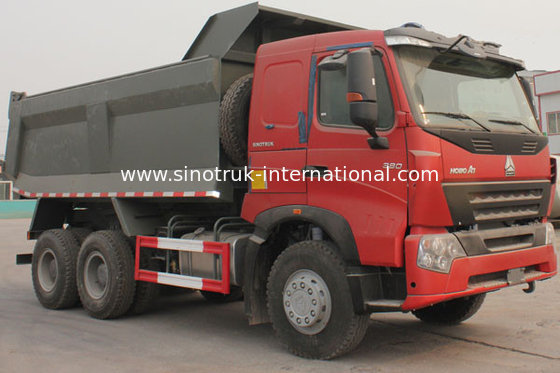 L'autocarro con cassone ribaltabile del ribaltatore SINOTRUK HOWO A7 371HP 10 spinge 25tons ZZ3257N3647N1