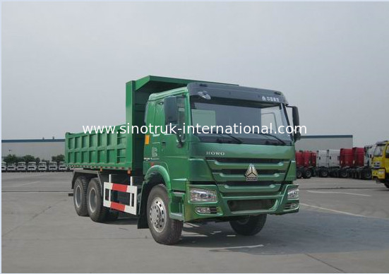 Autocarro con cassone ribaltabile del ribaltatore di SINOTRUK HOWO 10wheels LHD 371HP 25tons 10-25CBM ZZ3257N3847A