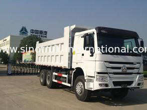 Autocarro con cassone ribaltabile del ribaltatore di SINOTRUK HOWO 6X4 336HP LHD 25-40tons 10-25CBM ZZ3257N3447A1