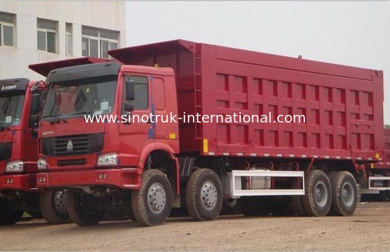 Autocarro con cassone ribaltabile del ribaltatore di SINOTRUK HOWO 371HP 8X4 LHD 31-60tons 20-30CBM ZZ3317N3867W