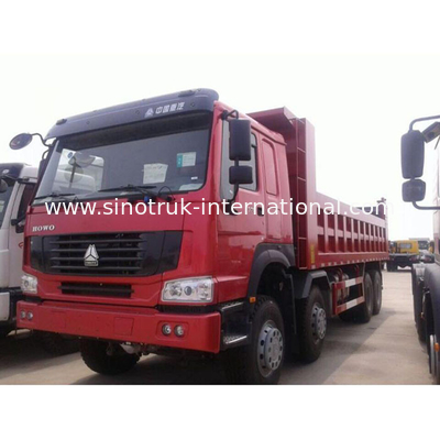 Autocarro con cassone ribaltabile del ribaltatore di SINOTRUK HOWO 371HP 8X4 LHD 31-60tons 20-30CBM ZZ3317N3867W