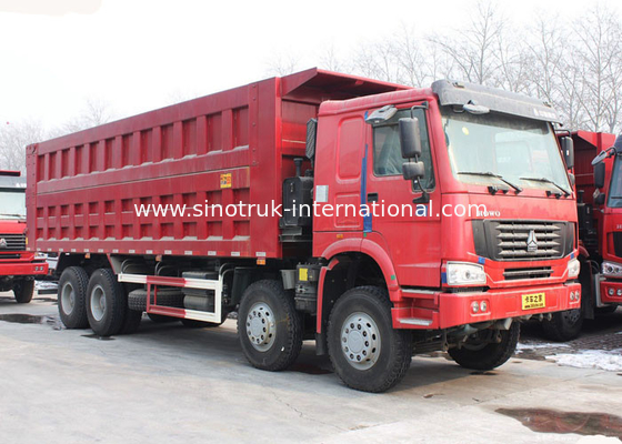 Autocarro con cassone ribaltabile del ribaltatore di SINOTRUK HOWO 371HP 8X4 LHD 31-60tons 20-30CBM ZZ3317N3867W