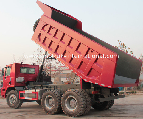 Autocarro con cassone ribaltabile estraente del ribaltatore di SINOTRUK HOWO 70 6X4 LHD 371HP 70tons ZZ5707S3640AJ