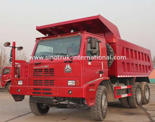 Autocarro con cassone ribaltabile estraente del ribaltatore di SINOTRUK HOWO 70 6X4 LHD 371HP 70tons ZZ5707S3640AJ