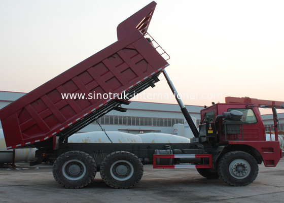 Autocarro con cassone ribaltabile estraente del ribaltatore di SINOTRUK HOWO 70 6X4 LHD 371HP 70tons ZZ5707S3640AJ