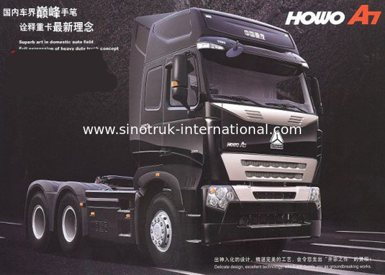 Trattore della testa del rimorchio A7 dei semi di SINOTRUK HOWO con il condizionatore d'aria