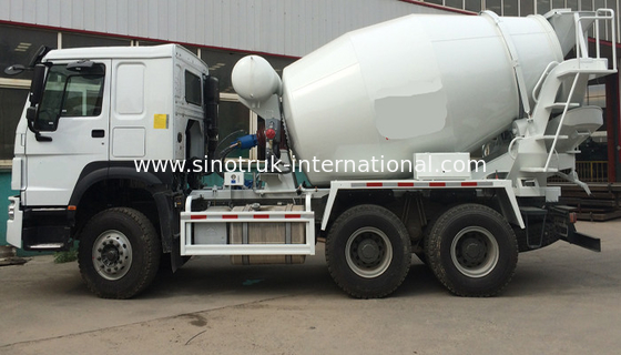 Camion della betoniera di alta efficienza 6CBM 290HP 6X4 LHD, camion della miscela del cemento