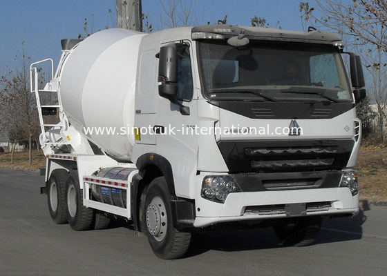 camion 9CBM, miscelatore resistente all'uso della betoniera di 336HP 6X4 LHD A7 del camion del cemento del carro armato