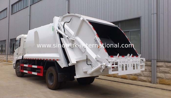 veicolo appiattito della raccolta dei rifiuti del camion del compattatore di rifiuti 5CBM
