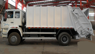 SINOTRUK ha compresso il camion 10-12CBM LHD 4X2 ZZ3161M4311 della raccolta dei rifiuti
