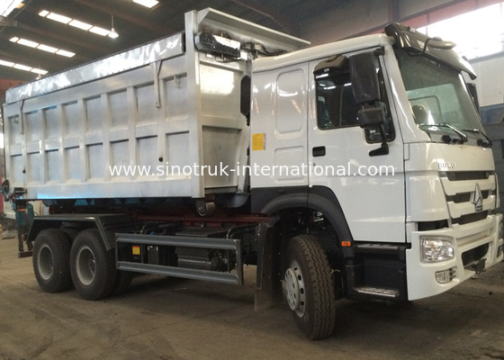 Camion posteriori moderni del bidone della spazzatura di CBM 6X4 ZZ1257M4341W del camion di immondizia del caricatore 20