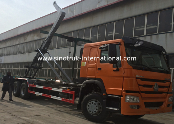 Camion posteriori moderni del bidone della spazzatura di CBM 6X4 ZZ1257M4341W del camion di immondizia del caricatore 20