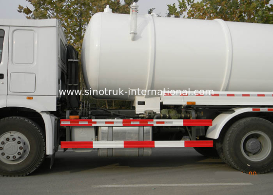 Camion basso 6X4 Euro2 336HP del pulsometro delle attrezzature per la pulizia dalla fogna del consumo di combustibile