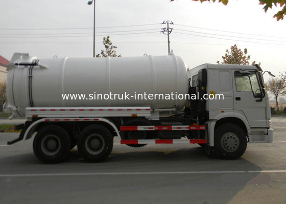 Camion resistente 6X4 Euro2 290HP, iso delle acque luride di vuoto di grande capacità