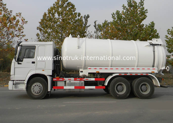 Camion resistente 6X4 Euro2 290HP, iso delle acque luride di vuoto di grande capacità