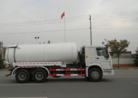 camion 6×4 di vuoto della fogna di 19CBM LHD 336HP per aspirazione chimica del sedimento del carro armato delle acque luride dell'olio