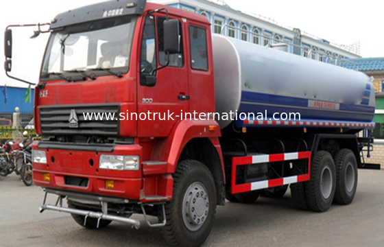Camion di serbatoio di acqua di SINOTRUK 20 CBM per paesaggio