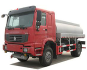 Piccolo rimorchio del serbatoio di combustibile 140HP del camion di serbatoio di benzina euro 5-6 CBM 4X2 LHD