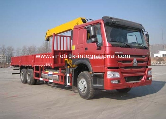 Il rendimento elevato che incastra il camion dell'asta ha montato l'altezza di elevazione della gru 6X4 290HP 14.5m