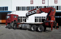 25-80 le tonnellate di camion hanno montato la gru 8X4 LHD, attrezzatura di sollevamento montata camion