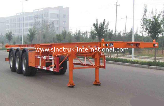 Rimorchi a base piatta dei semi di SINOTRUK 30-60 tonnellate