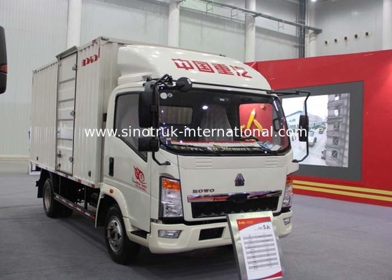 Camion di bassa potenza a basso rumore LHD 4X2 116HP ZZ1087D3614C180 della scatola di consegna
