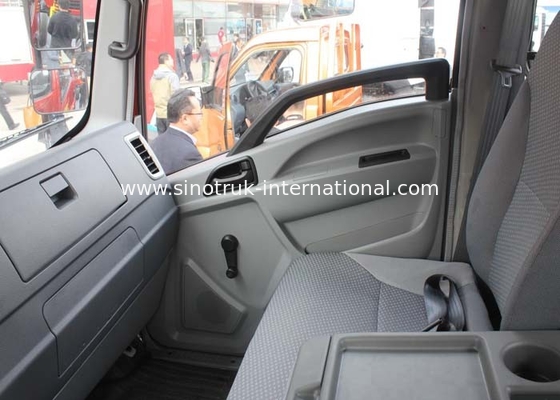 Dell'alto grado di interasse Van Box Truck dell'interno 12 tonnellate 3600 per la consegna di frutti