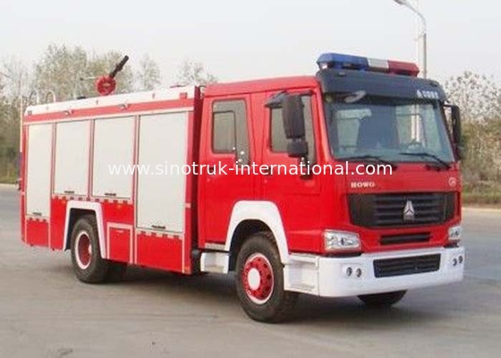 Il corpo dei vigili del fuoco di emergenza del serbatoio di acqua trasporta 12CBM su autocarro LHD 290HP con gli anti corrimani di slittamento