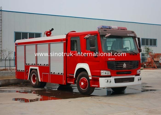 Il corpo dei vigili del fuoco di emergenza del serbatoio di acqua trasporta 12CBM su autocarro LHD 290HP con gli anti corrimani di slittamento