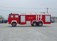 camion di estinzione di incendio di 15CBM LHD 290HP, camion dei vigili del fuoco di autocisterna di SINOTRUK HOWO