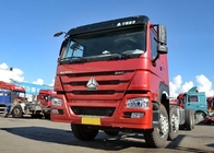 camion commerciale rosso del contenitore di carico 336HP dell'euro 2 di 8X4 LHD 30-60 tonnellate