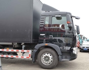 16 Tons Cargo Van Truck SINOTRUK HOWO, camion di bassa potenza della scatola per la consegna