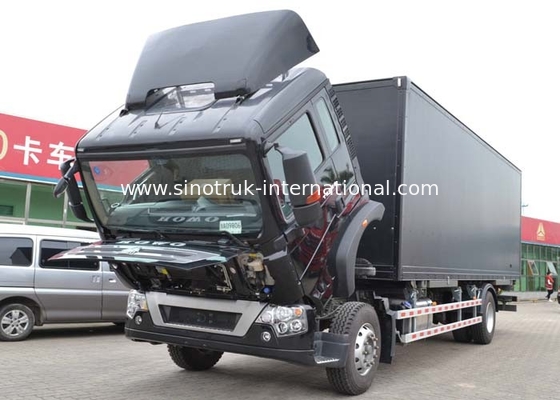 Semi-trailer Cargo Van Truck SINOTRUK HOWO 16-20 tonnellate di 4X2 LHD 290HP