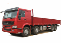 12 camion del corpo del palo del carico delle ruote LHD Euro2 336HP/camion contenitore del bestiame