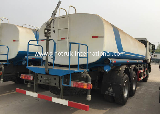 Camion di serbatoio di acqua di alta efficienza di HOWO con la spruzzatura livellata massima minima