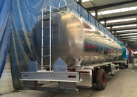 Camion di serbatoio di combustibile professionale del rimorchio dei semi dell'acciaio inossidabile 50000-70000 litri