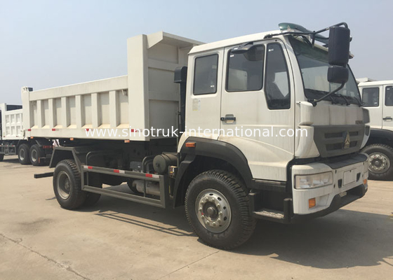 Autocarro con cassone ribaltabile dorato del ribaltatore di principe SINOTRUK 290HP 4X2 LHD 16tons 9-13CBM ZZ3161M3811C1
