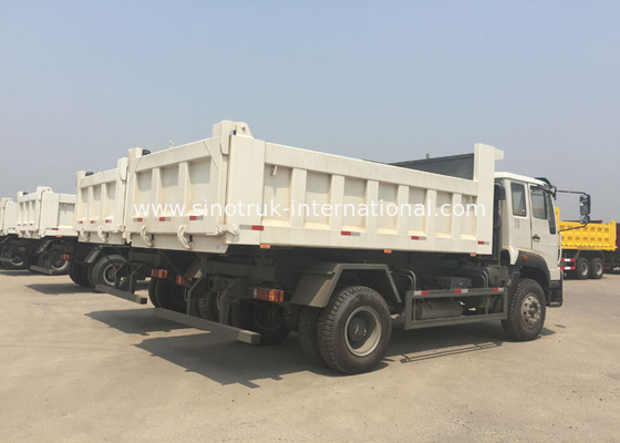 Autocarro con cassone ribaltabile dorato del ribaltatore di principe SINOTRUK 290HP 4X2 LHD 16tons 9-13CBM ZZ3161M3811C1
