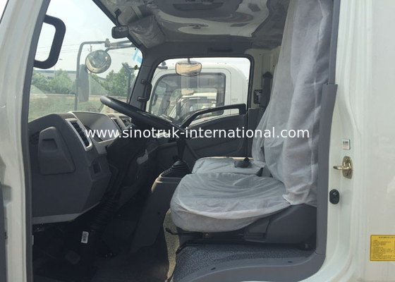 12 tonnellate di HOWO dei camion di bassa potenza dell'annuncio pubblicitario di colore 116HP di azionamento bianco del motore 4×2