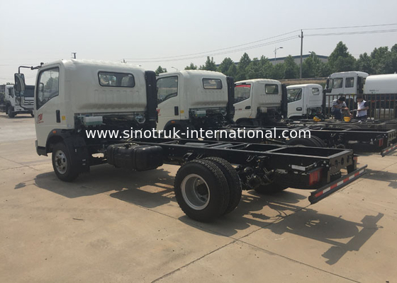 12 tonnellate di HOWO dei camion di bassa potenza dell'annuncio pubblicitario di colore 116HP di azionamento bianco del motore 4×2