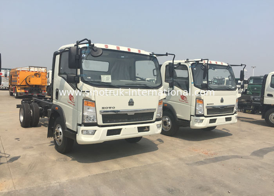 12 tonnellate di HOWO dei camion di bassa potenza dell'annuncio pubblicitario di colore 116HP di azionamento bianco del motore 4×2