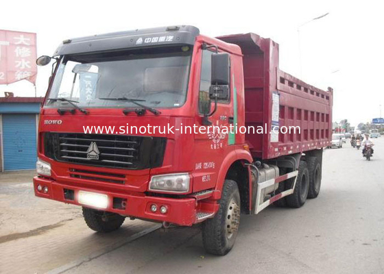 Autocarro con cassone ribaltabile del ribaltatore di SINOTRUK HOWO 10 - 25CBM con giocatore di Seat della sospensione dell'aria il MINI