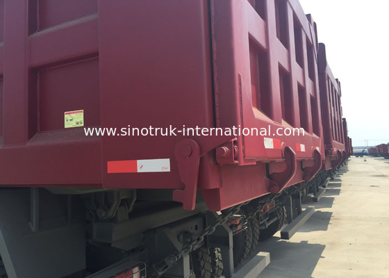Autocarro con cassone ribaltabile del ribaltatore di SINOTRUK HOWO 10 - 25CBM con giocatore di Seat della sospensione dell'aria il MINI